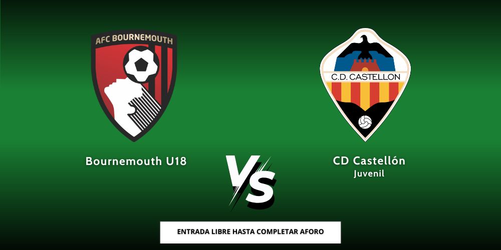 Bournemouth U18  vs   CD Castellon